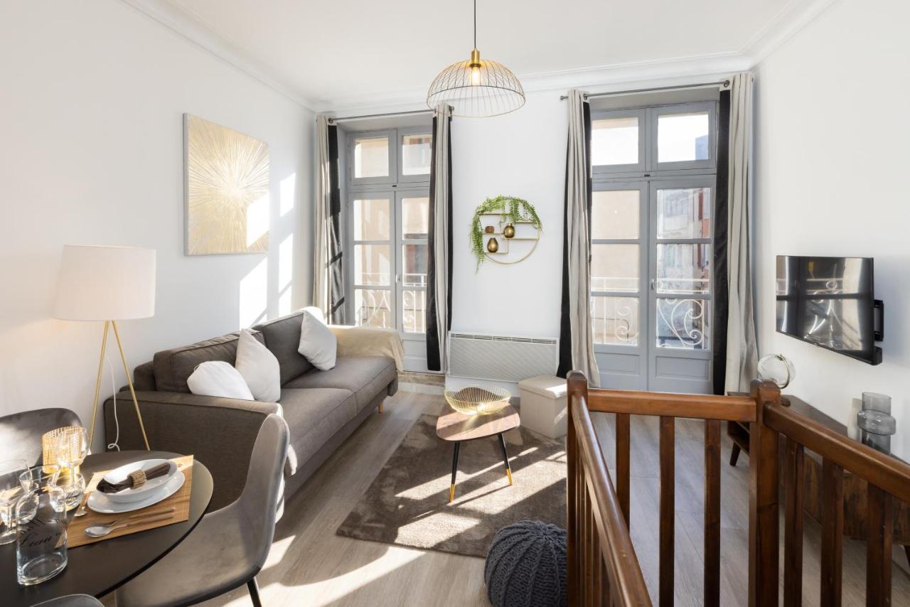 Ferienwohnung N1 Des Etudes Cosy Duplex Netflix Balcon Conciergeriedamecarcas Carcassonne Exterior foto