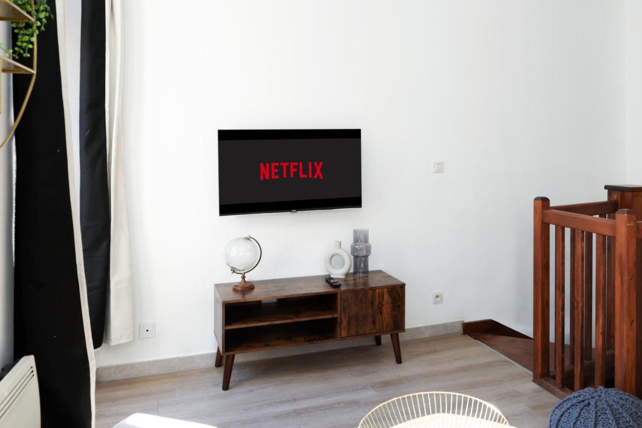 Ferienwohnung N1 Des Etudes Cosy Duplex Netflix Balcon Conciergeriedamecarcas Carcassonne Exterior foto